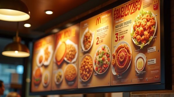 Savourez la diversité des menus et spécialités chez McDonald's