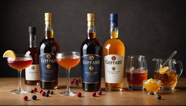 Liqueurs et sirops giffard : la qualité au service de la créativité